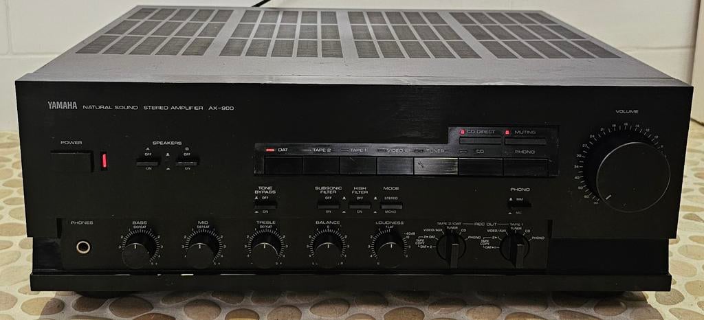 Yamaha AX 900 vintage TOPmodel 2x130w rms 8 ohm garantie!, Audio, Tv en Foto, Versterkers en Receivers, Ophalen of Verzenden, YAMAHA