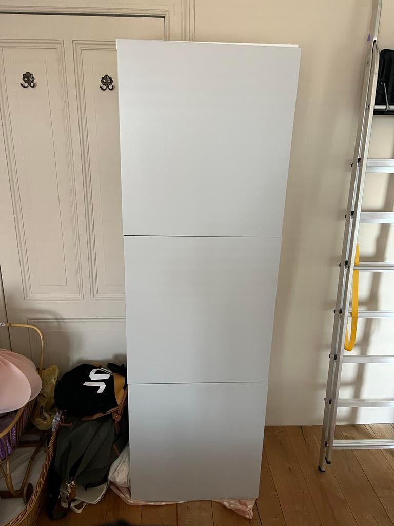 Witte Besta kast met deuren, Overige materialen, Zo goed als nieuw, 150 tot 200 cm, 25 tot 50 cm