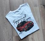 t Shirt wit+BMW print S🙂, Wit, Nieuw, Ophalen of Verzenden, Korte mouw