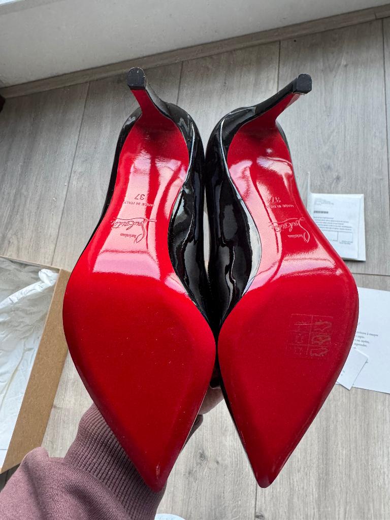 Christian Louboutin Pigalle 85 maat 37 – NIEUW met bon, Nieuw, Ophalen of Verzenden, Schoenen met hoge hakken, Christian louboutin