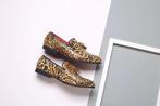 Luipaard heren loafers schoenen mannen instappers panter, Verzenden, Nieuw, Loafers