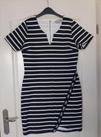 NIEUW Sportieve Jurk van Benice DK-Blauw met Wit, Maat 38/40 (M), Blauw, Benice., Nieuw
