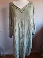 Nieuwe groene stretch jurk Laura di Sarpi, maat 46, Maat 46/48 (XL) of groter, Nieuw, Ophalen of Verzenden, Knielengte