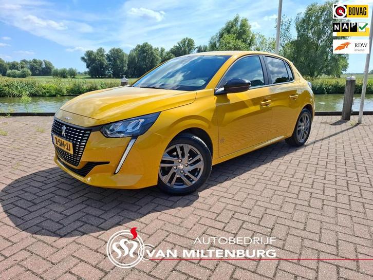 Peugeot 208 1.2 PureTech Active Clima Cruise Camera Apple /A, Auto's, Peugeot, Bedrijf, Te koop, ABS, Airbags, Airconditioning