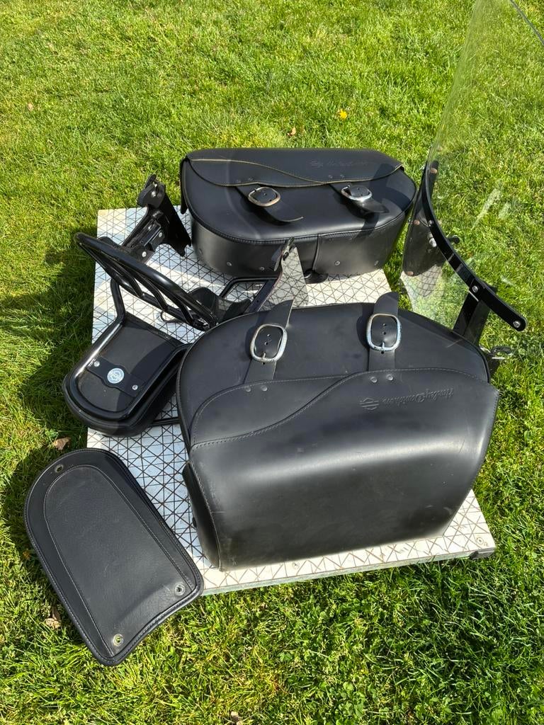 Wegens inruil HD FatBoy original cruise accessory set tekoop, Motoren, Onderdelen | Harley-Davidson, Gebruikt, Ophalen