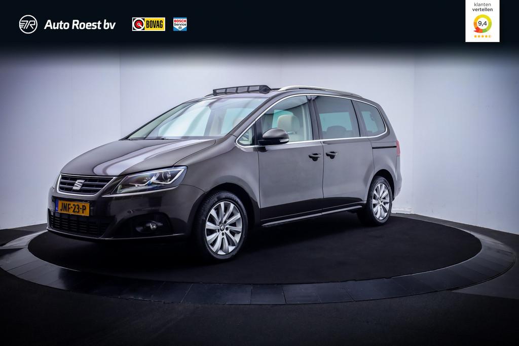 SEAT Alhambra 2.0TSI Dsg 7P STYLE Intense PANO | XENON | CAM, Stof, Gebruikt, Beige, Bedrijf