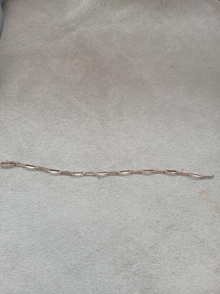 Armband zilver, Ophalen of Verzenden, Zo goed als nieuw, Zilver, Zilver