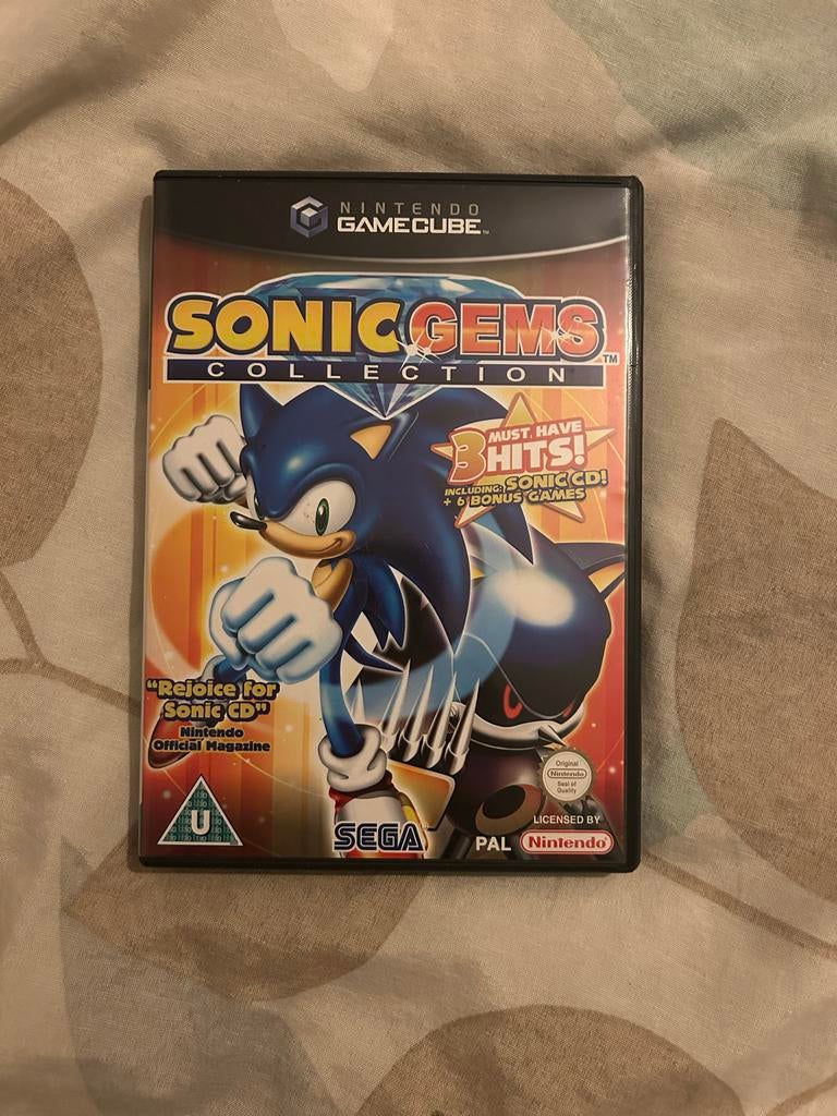 Sonic Gems Collection - Gamecube, Gebruikt, 1 speler, Ophalen of Verzenden, Vanaf 3 jaar