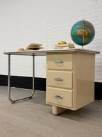 Vintage buisframe Maquet desk, doktersbureau, Gebruikt, ., Ophalen of Verzenden, .