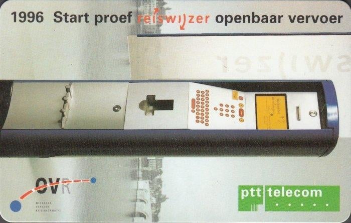 Telefoonkaart CKE064 OVR Reiswijzer ongebruikt, Verzamelen, Ophalen of Verzenden, Nederland