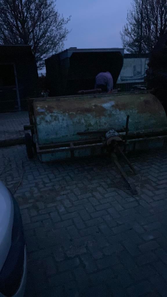 Eureka trommelschudder, Ophalen, Gebruikt