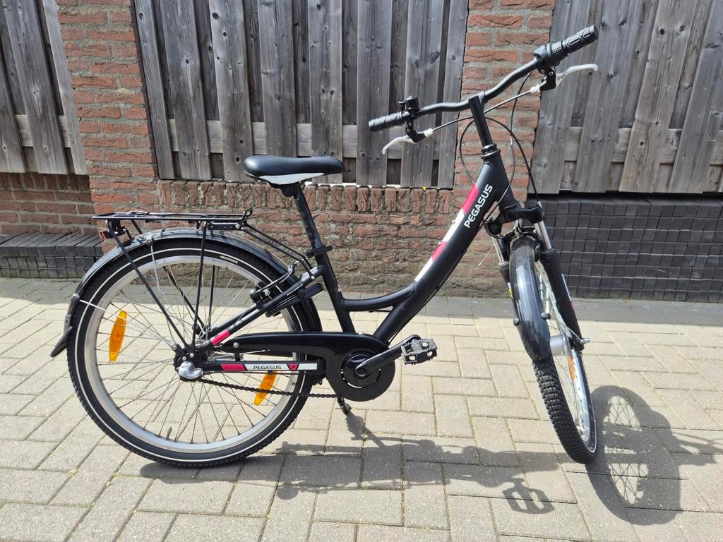 Pegasus Avanti kinderfiets 3 versnellingen, terugtraprem, Ophalen, Zo goed als nieuw, Pegasus, Terugtraprem