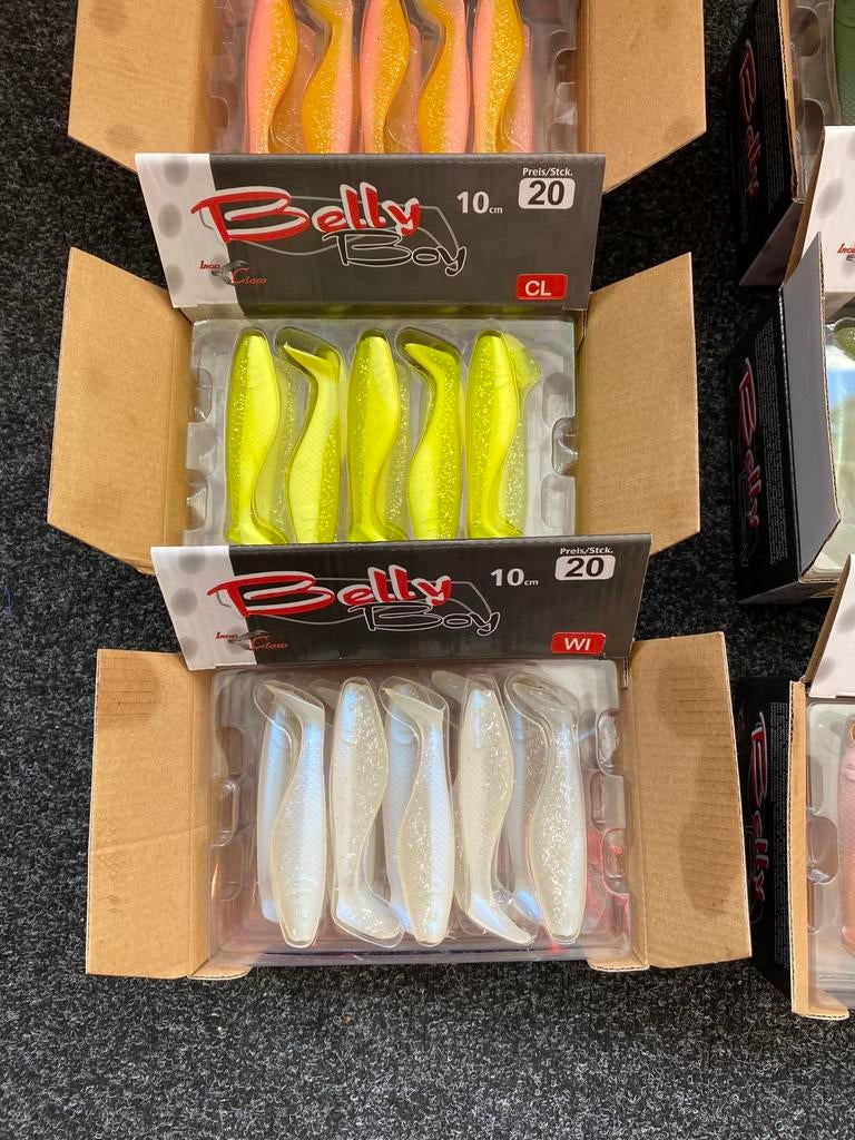 Iron Claw Belly Boy shads 10cm (11 kleuren) op=op, D, Overige typen, Nieuw, Ophalen of Verzenden