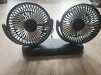 Dubbele USB Ventilator voor Auto, Caravan of Camper, Ophalen of Verzenden, Zo goed als nieuw