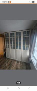 4 Deuren ikea  pax kast, Ophalen, Gebruikt