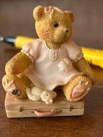 Vintage Cherished Teddies 1997 met koffer, Ophalen, Zo goed als nieuw, Beeldje, Cherished Teddies