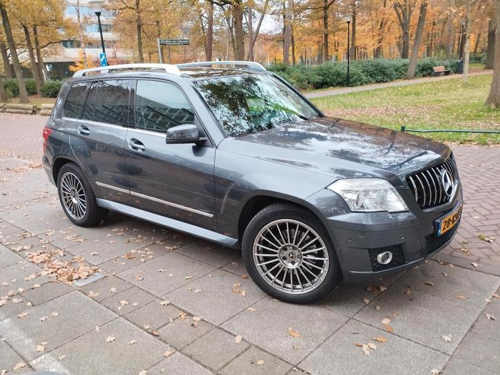 Mercedes-Benz  Glk280 4MATIC AUT 2009 Grijs, Auto's, Mercedes-Benz, Bedrijf, GLK, 4x4, ABS, Achteruitrijcamera, Airbags, Airconditioning