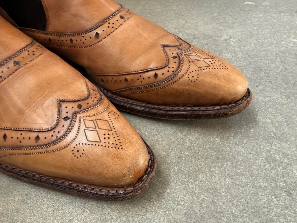 Exclusieve Van Bommel Noble Blue maat 7.5 | G1/2, Kleding | Heren, Schoenen, Overige kleuren, Ophalen of Verzenden, Gedragen, Veterschoenen