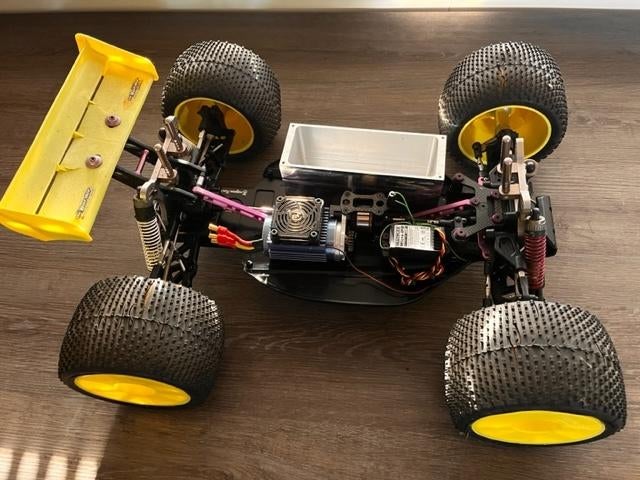 KANON OP WIELEN - Ofna HoBao Hyper 7 1:8 Brushless Truggy, Elektro, Auto offroad, Nieuw, Ophalen of Verzenden