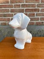 Vintage keramische beeld van teckel / hond, Ophalen of Verzenden, Gebruikt, Dier