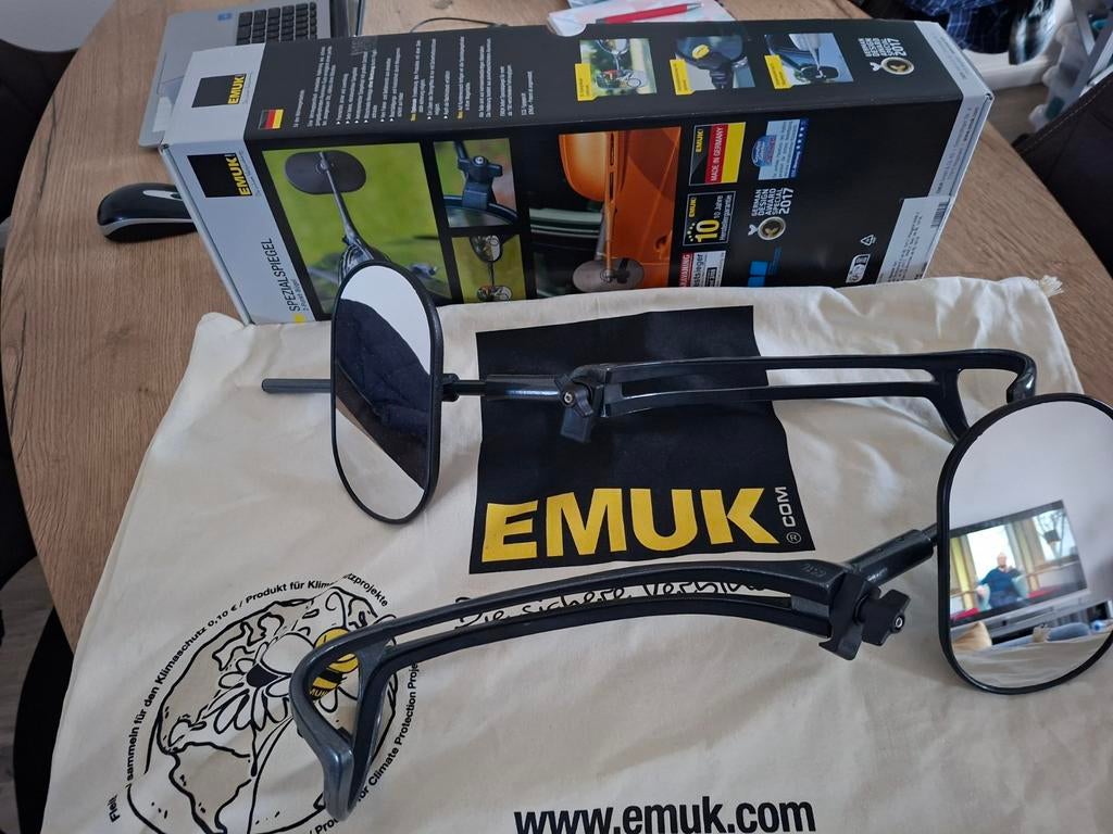 Emukspiegels opel grandland, Ophalen, Zo goed als nieuw