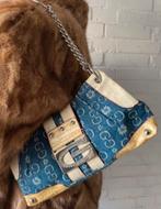 Vintage Gussaci Y2K denim handbag, Ophalen of Verzenden, Nieuw, Schoudertasje