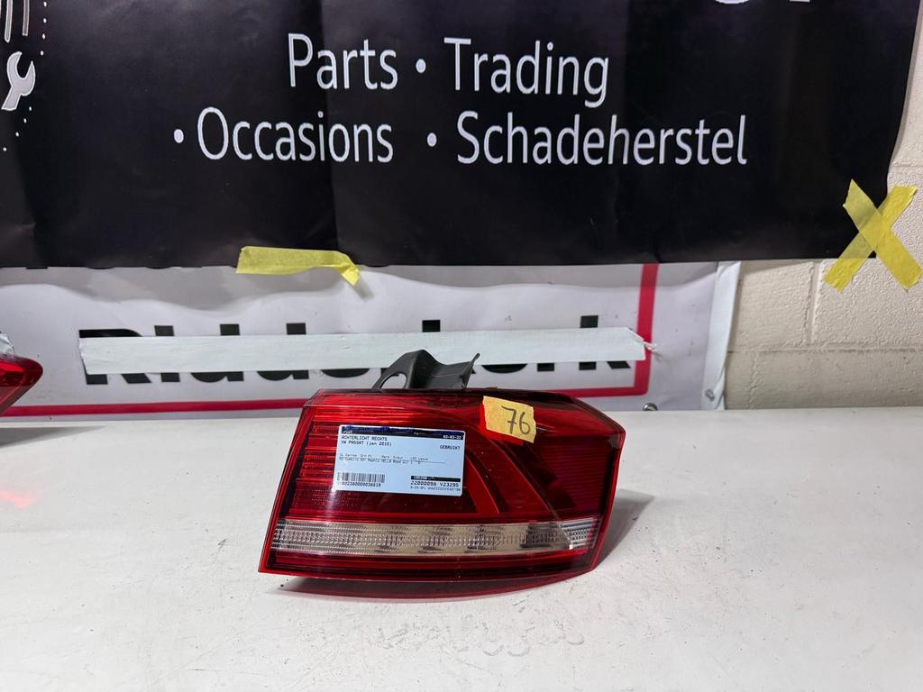 Volkswagen Passat B8 achterlicht, Gebruikt, -, -, Ophalen of Verzenden
