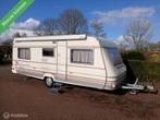 LMC Dominant 535E, Enkele Bedden, Fiamma Zip Cassette Luifel, Caravans en Kamperen, Caravans, LMC, Rondzit, 7 tot 8 meter, Bedrijf