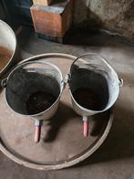 verzinkte drink emmers +/-19liter, Ophalen of Verzenden, Gebruikt