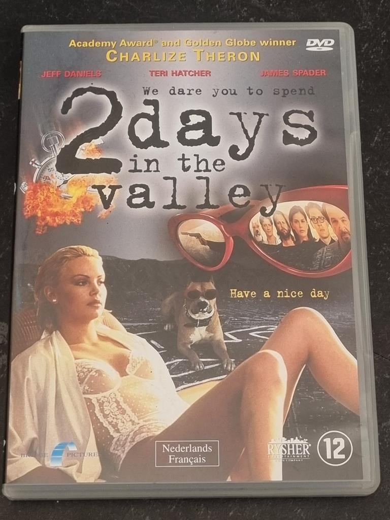 2 Days in the Valley DVD - Charlize Theron, Cd's en Dvd's, Dvd's | Thrillers en Misdaad, Vanaf 12 jaar, Ophalen of Verzenden, Zo goed als nieuw