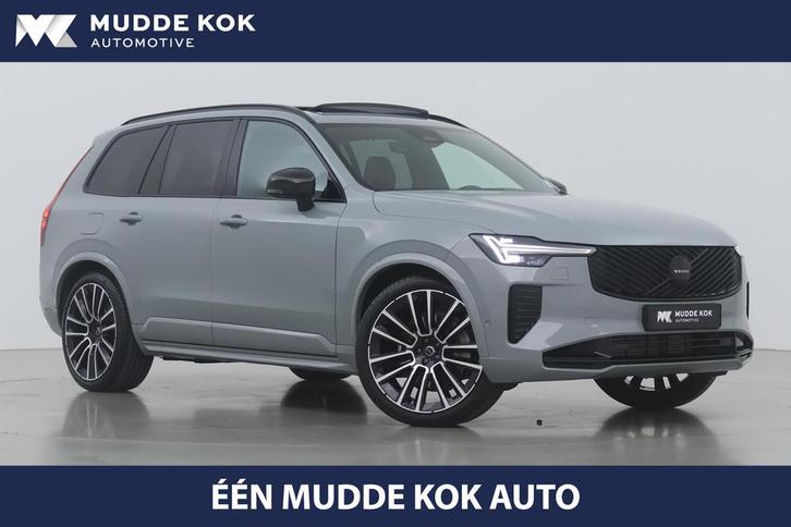 Volvo XC90 T8 Plug-in hybrid Ultra Black Edition | Luchtveri, Auto's, Volvo, Bedrijf, Te koop, XC90, 360° camera, 4x4, ABS, Achteruitrijcamera