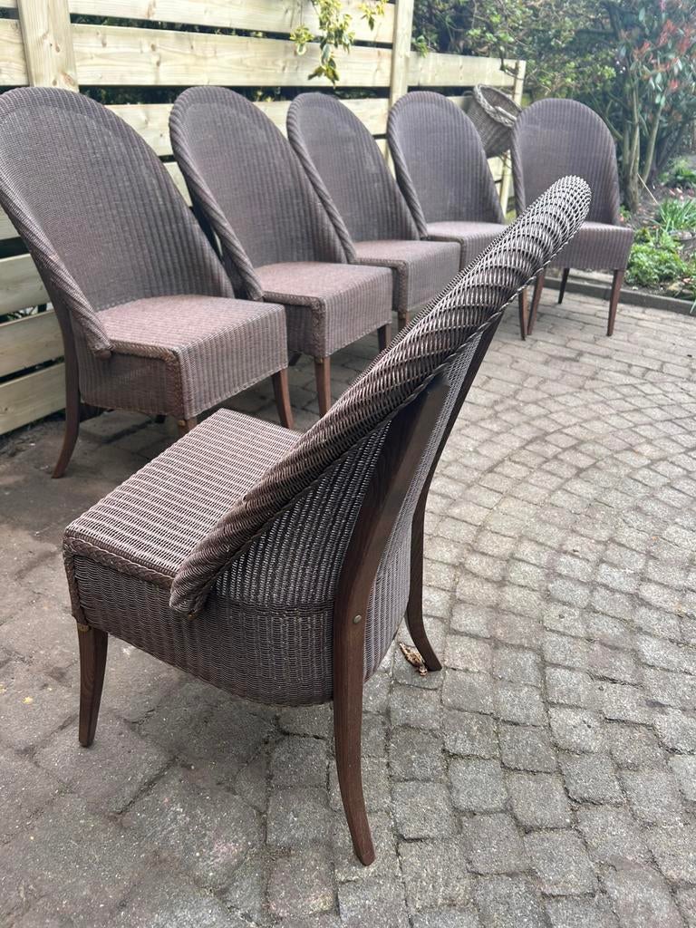 Eetkamerstoelen, Ophalen, Gebruikt, Bruin