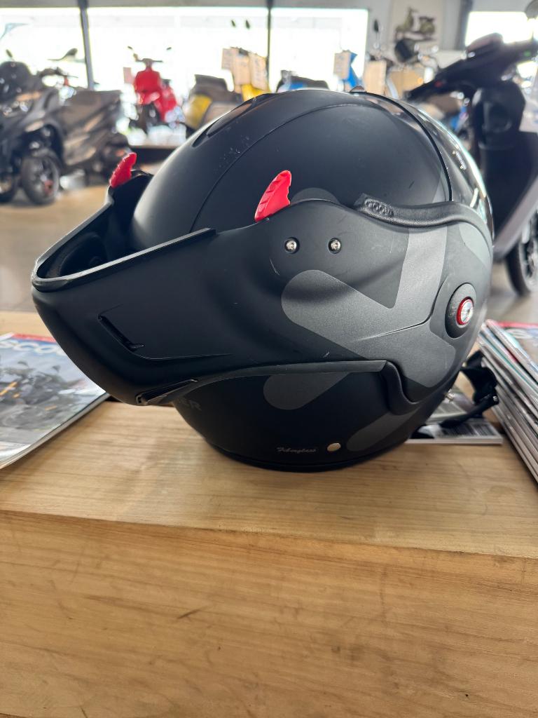 Helm roof boxxer, Fietsen en Brommers, Brommerhelmen, Ophalen, Zo goed als nieuw, Medium, Roof boxer helm