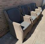 4 Seasons Outdoor stoelen 4 stuks, Tuin en Terras, Ophalen of Verzenden, Zo goed als nieuw, Wicker