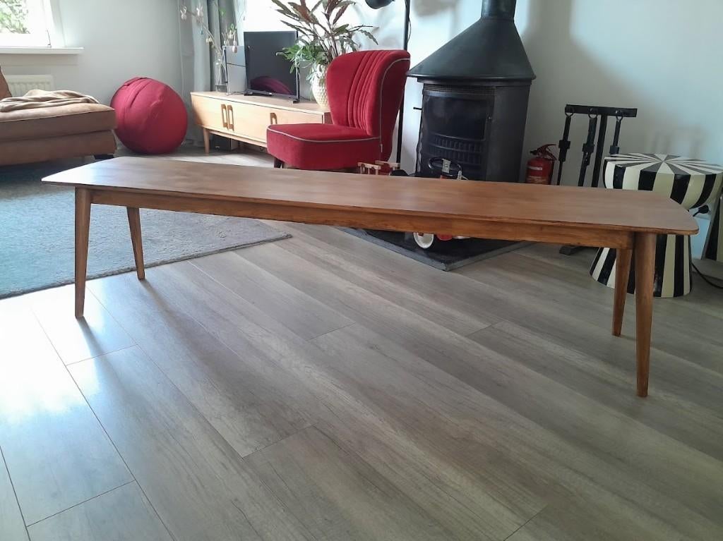 Scandinavische eetkamerbank, Huis en Inrichting, Ophalen, Gebruikt