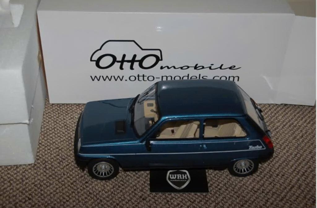 1:12 RENAULT 5 ALPINE TURBO blue Otto mobile G054 WRH, Hobby en Vrije tijd, Modelauto's | 1:5 tot 1:12, Verzenden, Zo goed als nieuw