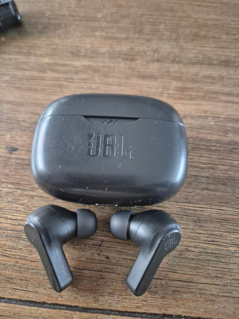 JBL Wave Oordopjes - Draadloze In-ear Koptelefoon, Gebruikt, Zwart, In gehoorgang (in-ear), Ophalen of Verzenden