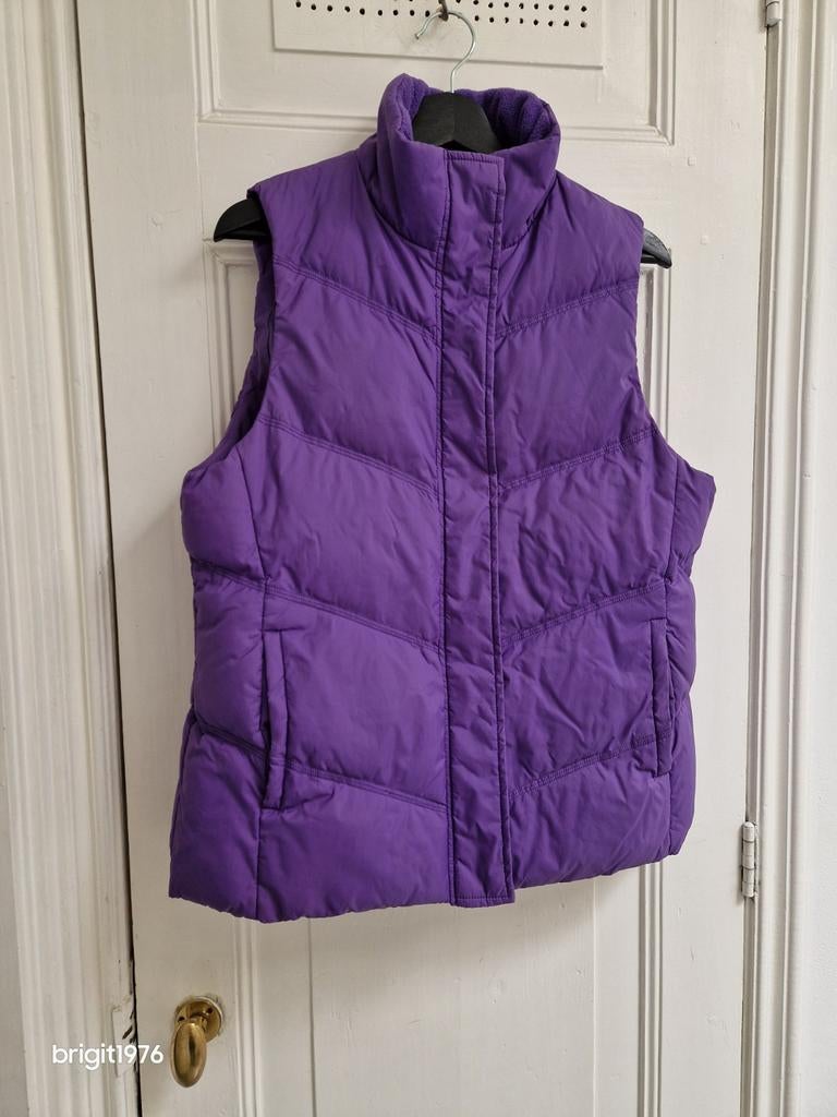 Warme paarse bodywarmer, maat L (geschikt voor maat 40), Kleding | Dames, Bodywarmers, Ophalen of Verzenden, Gedragen, Maat 38/40 (M)