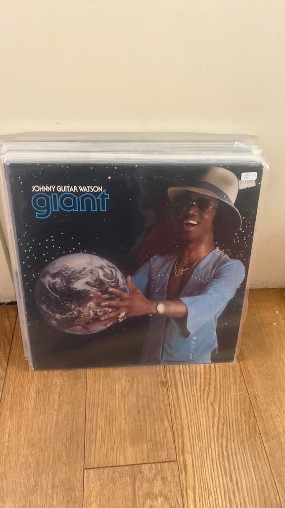 Lp johnny guitar watson , giant, Ophalen of Verzenden, Zo goed als nieuw
