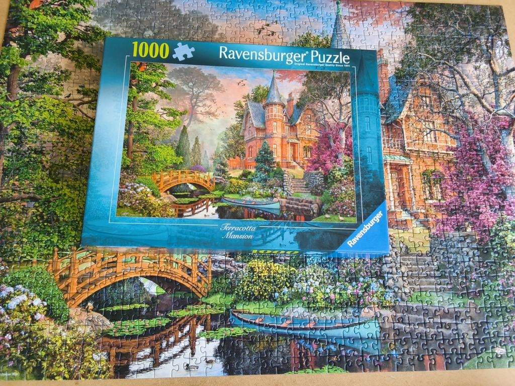 Ravensburger puzzel., Ophalen of Verzenden, 500 t/m 1500 stukjes, Zo goed als nieuw