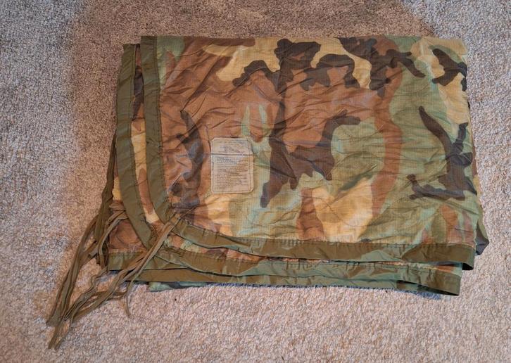Poncho liner deken forest camouflage, Verzamelen, Militaria | Algemeen, Landmacht, Amerika, Ophalen
