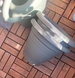 Kunsstof bloempot, Ophalen, Zo goed als nieuw, Rond, Kunststof