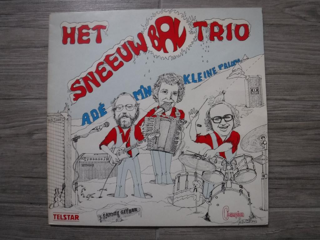 Het Sneeuwbaltrio   ( Telstar), Ophalen of Verzenden, Zo goed als nieuw, 12 inch, Levenslied of Smartlap