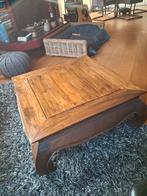 Opium salontafel 80 x 80, Huis en Inrichting, Tafels | Salontafels, 50 tot 100 cm, Vierkant, Zo goed als nieuw, Minder dan 50 cm