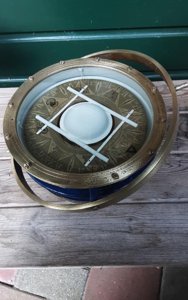 Scheepskompas, Ophalen, Gps of Kompas