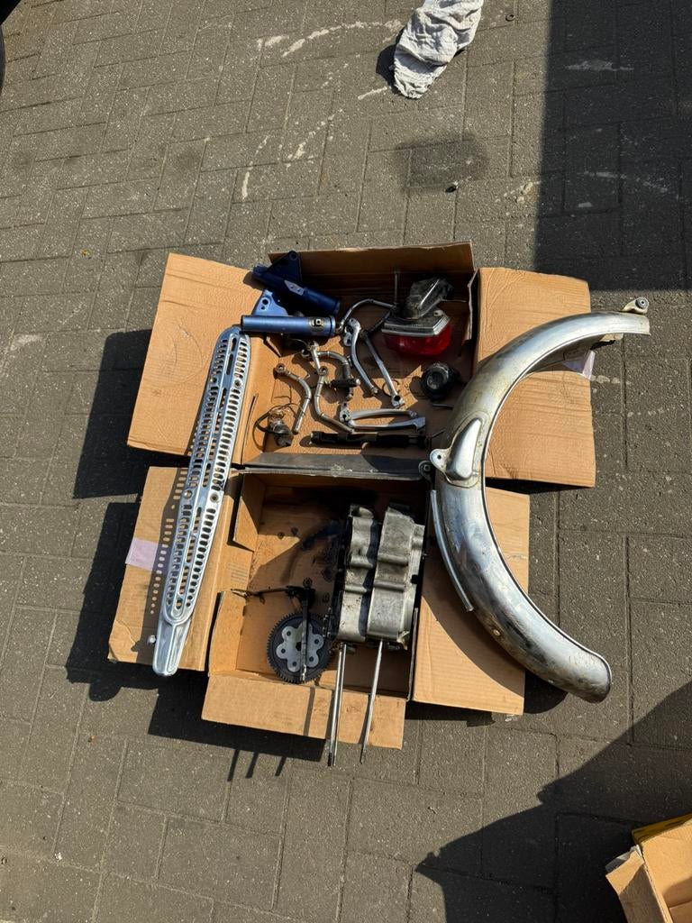 Lot Honda ss50, Ophalen of Verzenden, Zo goed als nieuw, Uitlaat, Overige merken