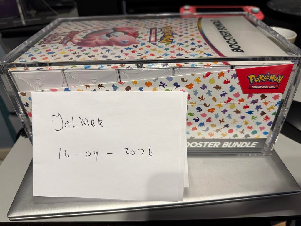 Pokémon 151 sealed display booster bundles in acrylbox, Ophalen, Nieuw, Boosterbox