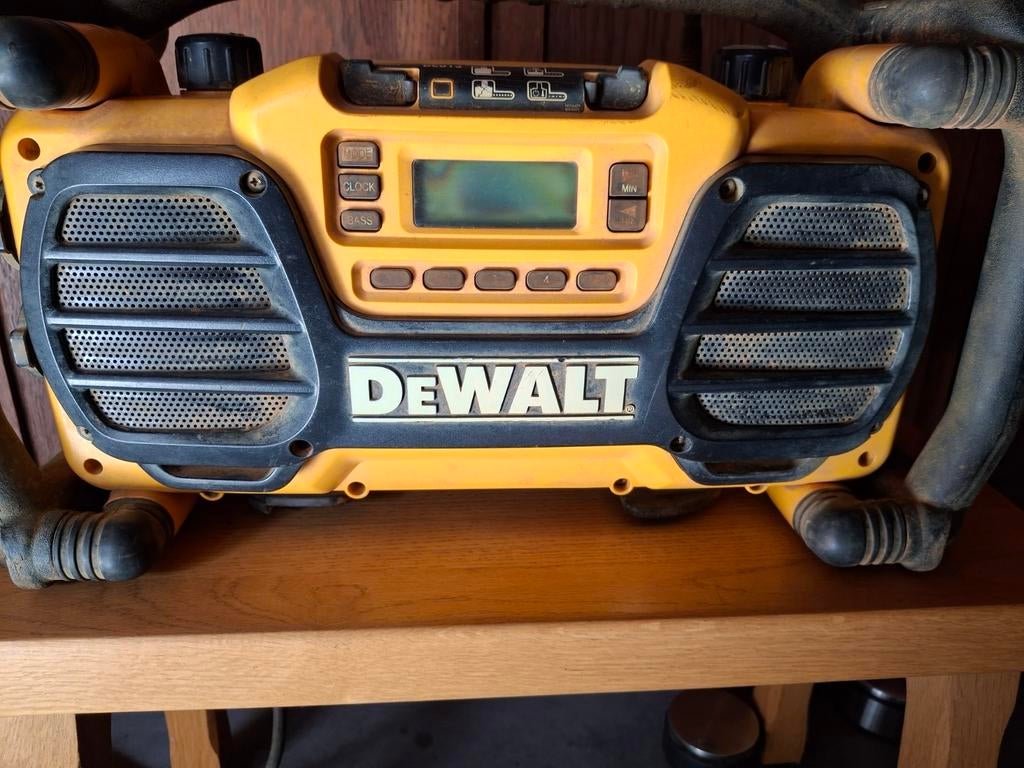 DeWalt bouwradio, Audio, Tv en Foto, Radio's, Ophalen of Verzenden, Bouwradio