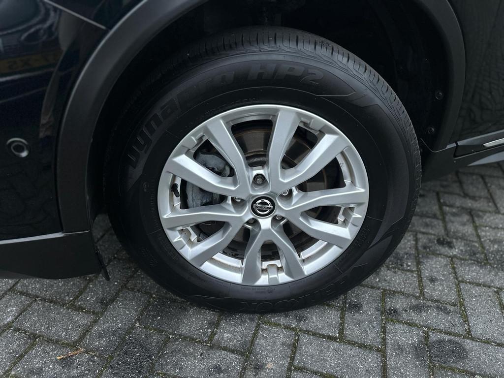 Nissan X-Trail 7-persoons Automaat | Trekhaak | Camera | Nav, Auto's, Gebruikt, 4 cilinders, 7 stoelen, Zwart