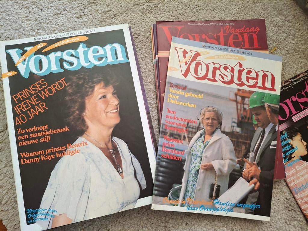 Grote collectie Vorsten magazines 1973-2020, Ophalen, Gelezen